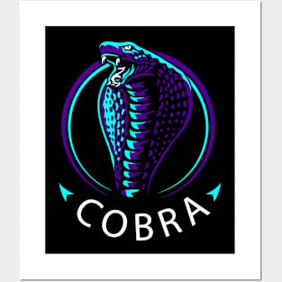 Cobra Gradient Posters and Art